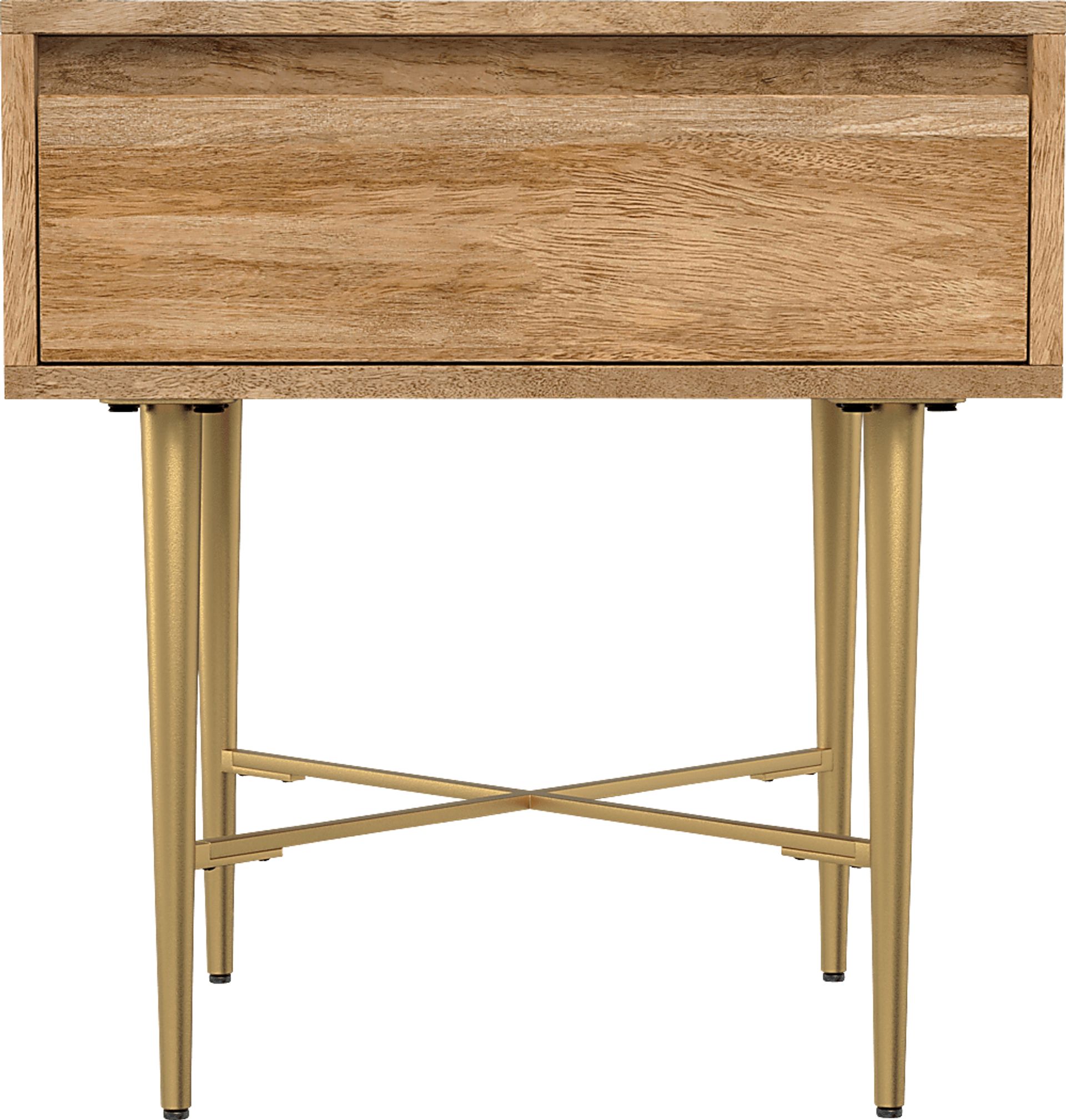 Alain Natural End Table - Image 3