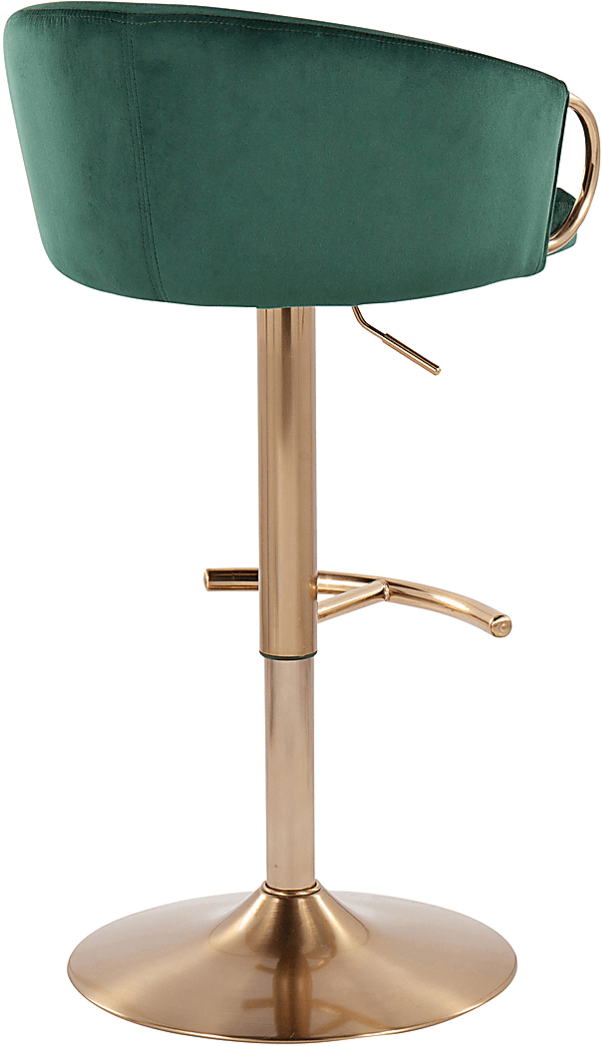 Alairen Green Barstool, Set of 2 - Image 4