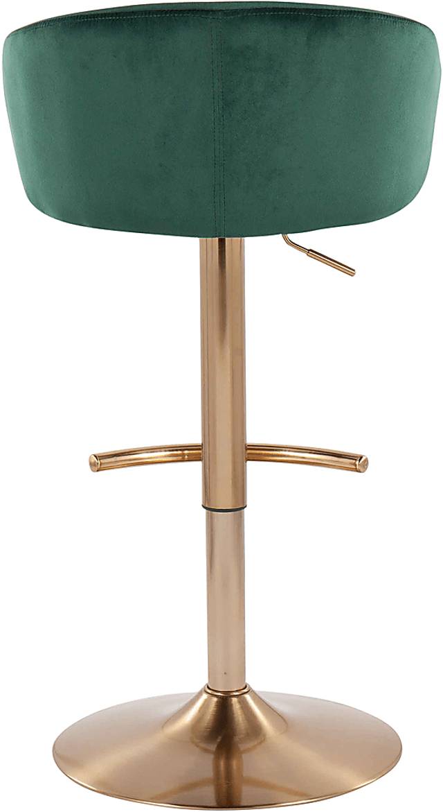 Alairen Green Barstool, Set of 2 - Thumbnail - Image 5