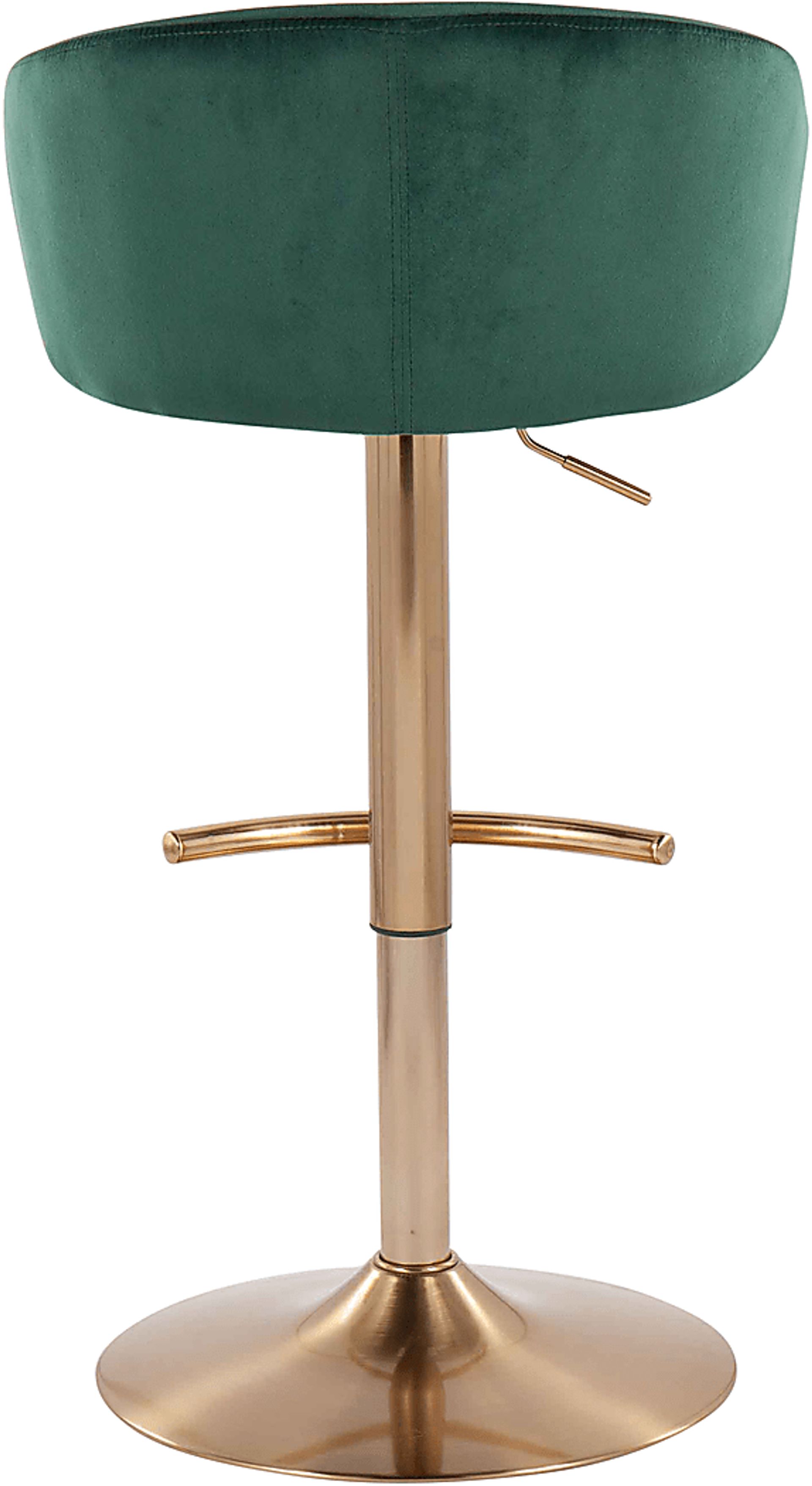 Alairen Green Barstool, Set of 2 - Image 5