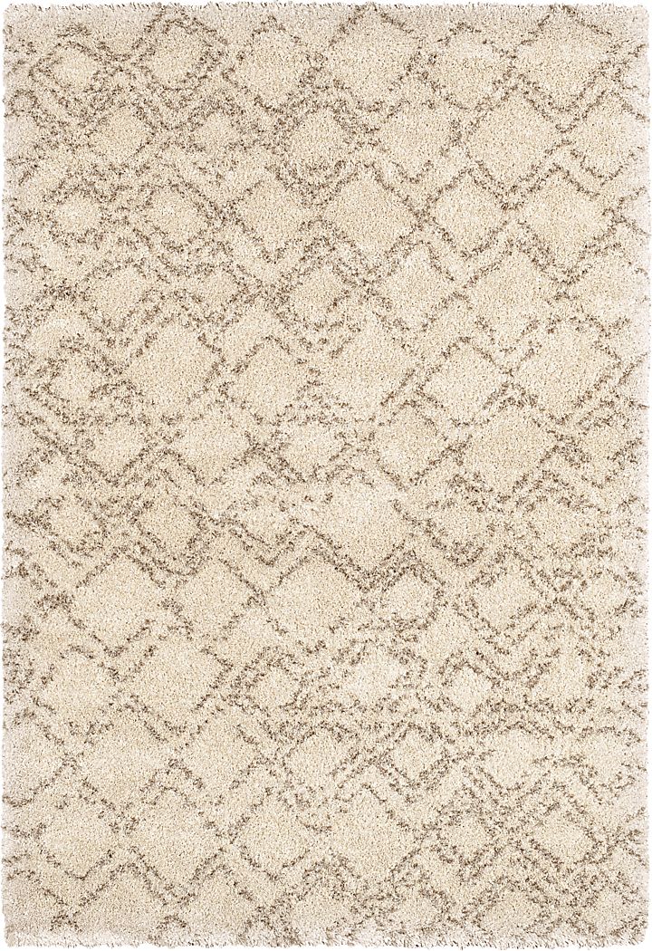 Alalia Ivory 3'11 x 5'6 Rug