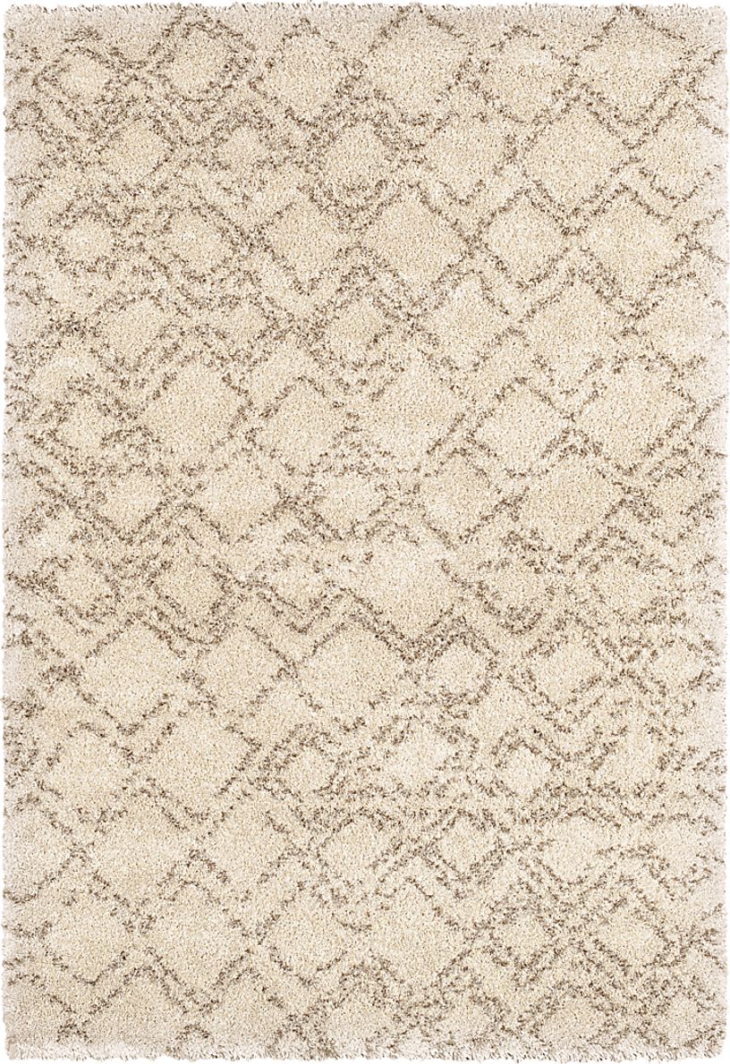 Alalia Ivory 3'11 x 5'6 Rug