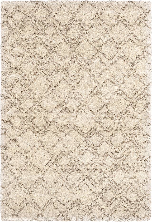 Alalia Ivory 5'3 x 7'6 Rug - Thumbnail - Image 1