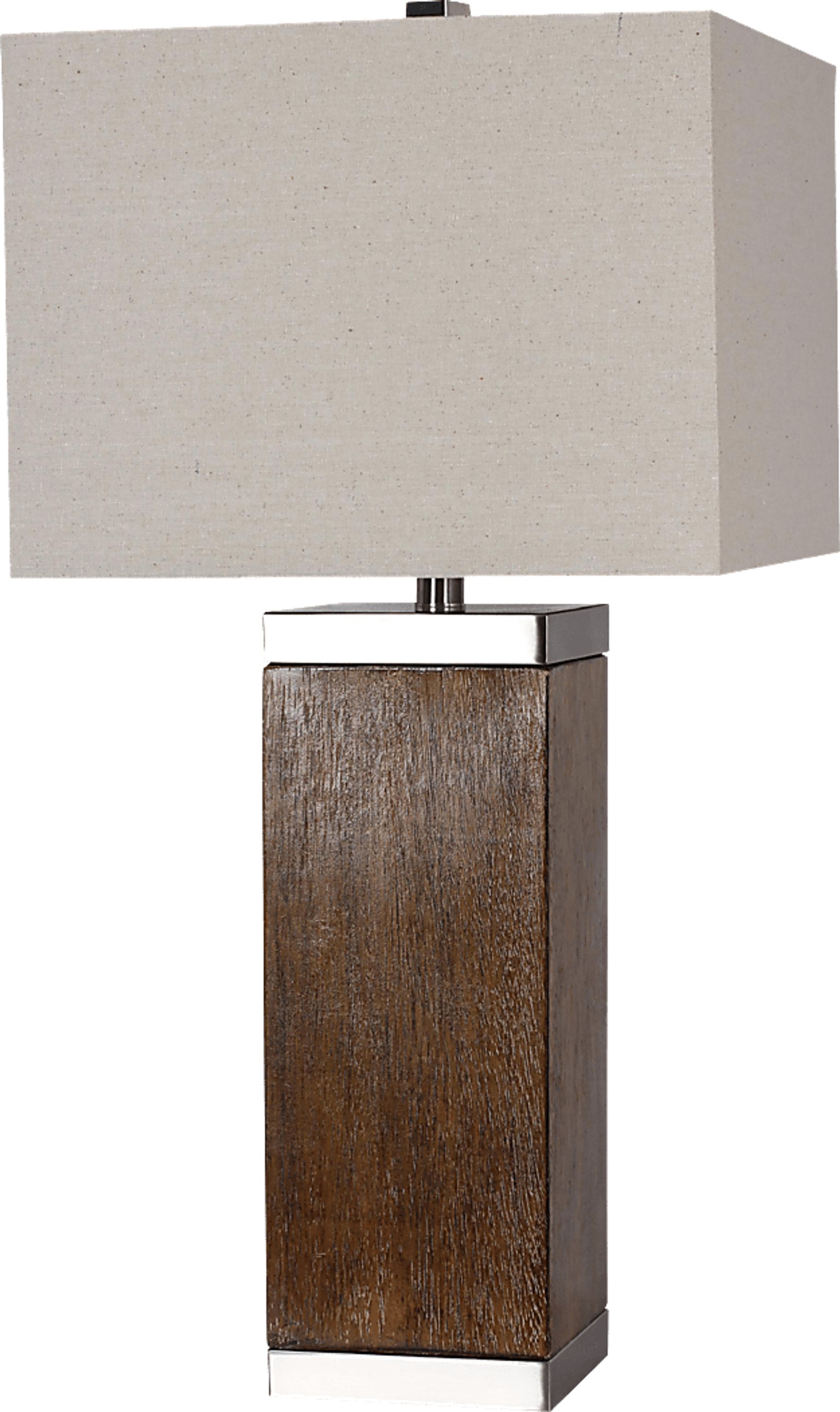 Alameda Cove Walnut Lamp - Image 1