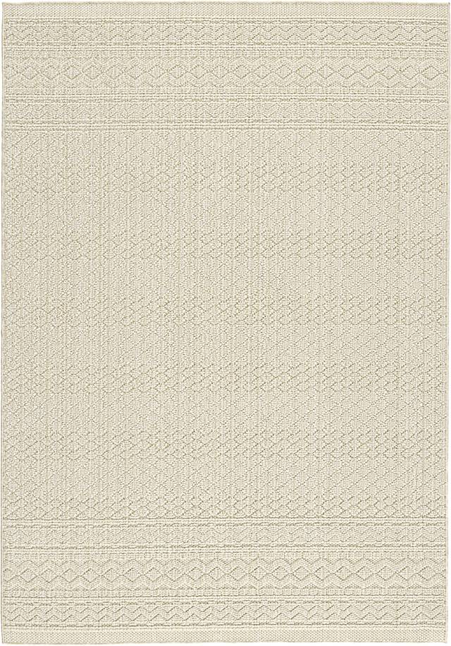 Alameda Parchment 4' x 6' Indoor/Outdoor Rug - Thumbnail - Image 1