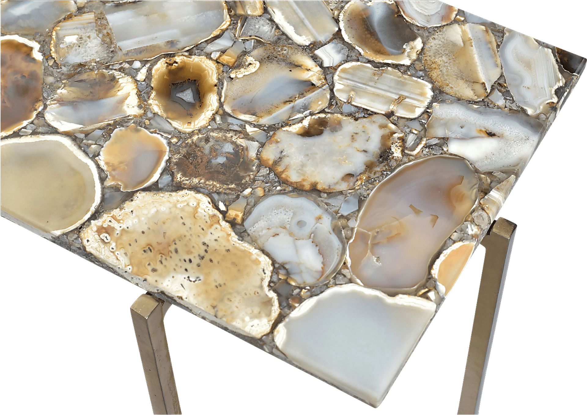 Alamein Brass Sofa Table - Image 2