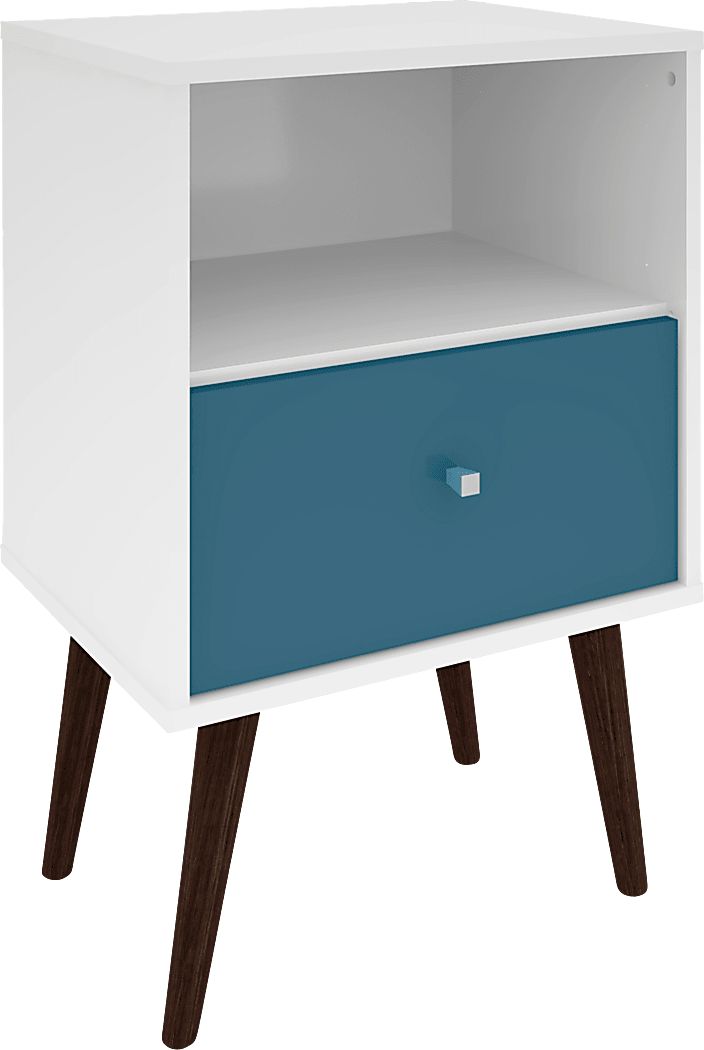 Alamitos II Aqua Nightstand
