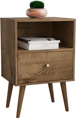 Alamitos III Dark Brown Nightstand