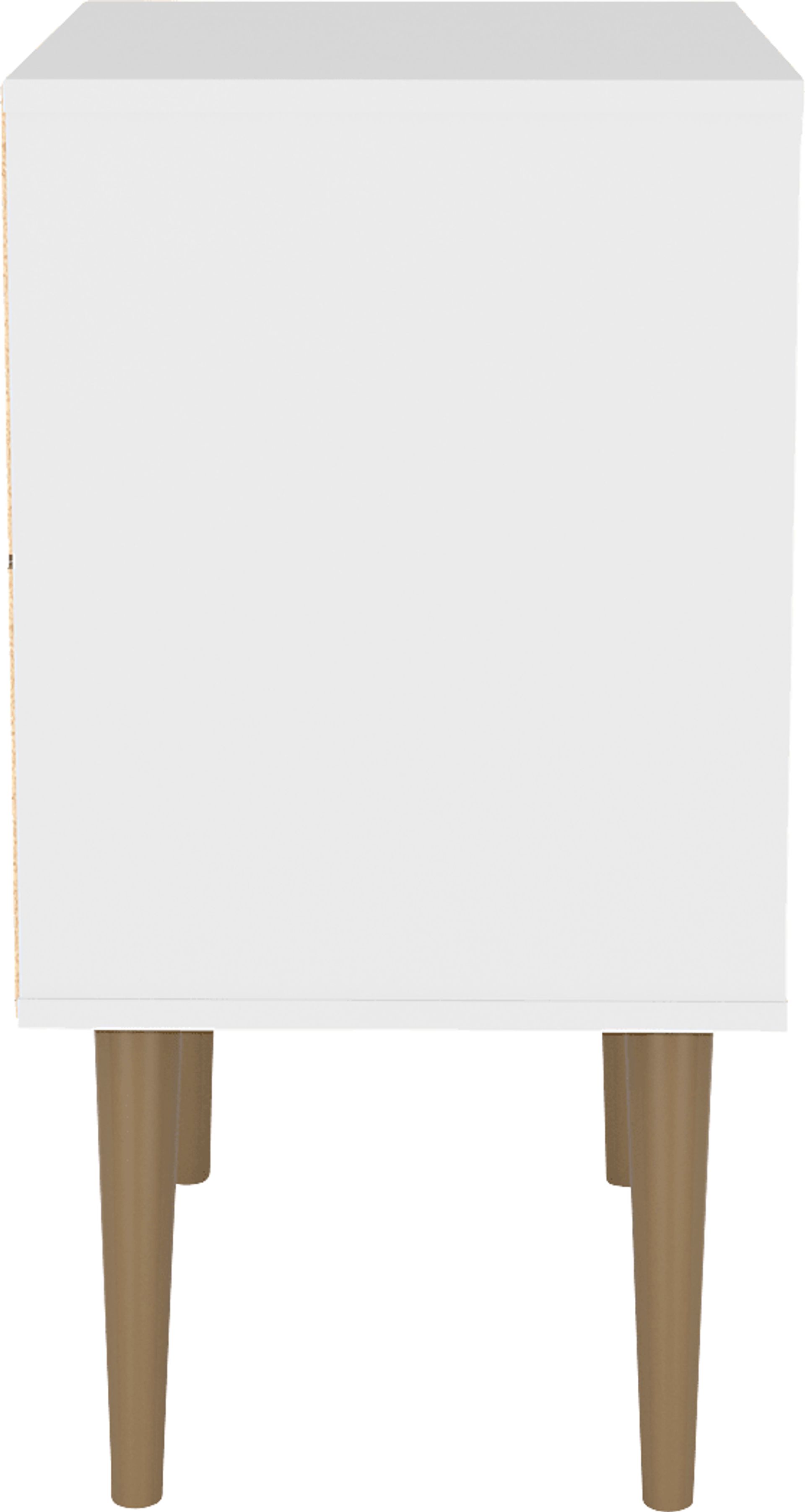 Alamitos III White Nightstand - Image 5