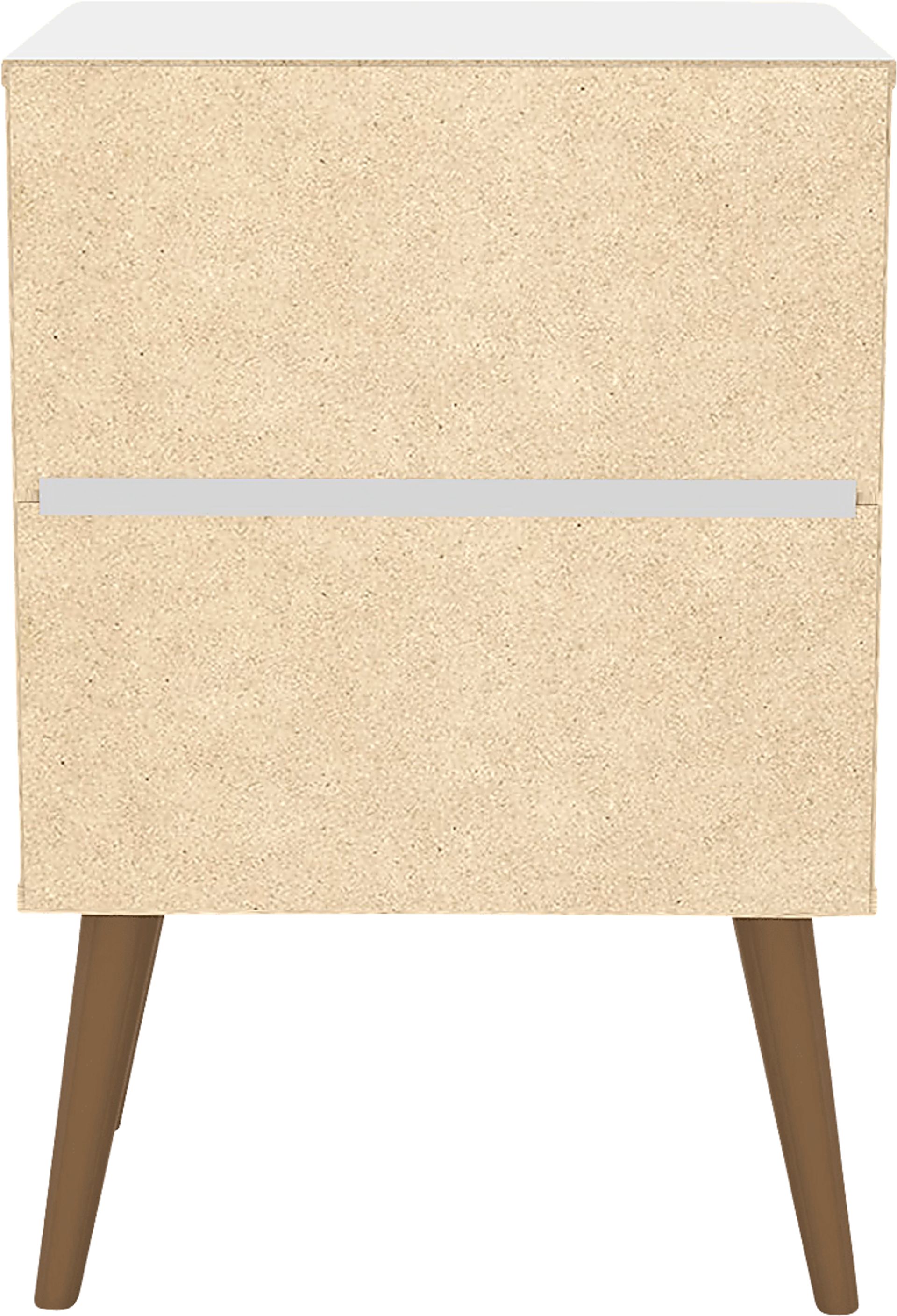 Alamitos III White Nightstand - Image 6