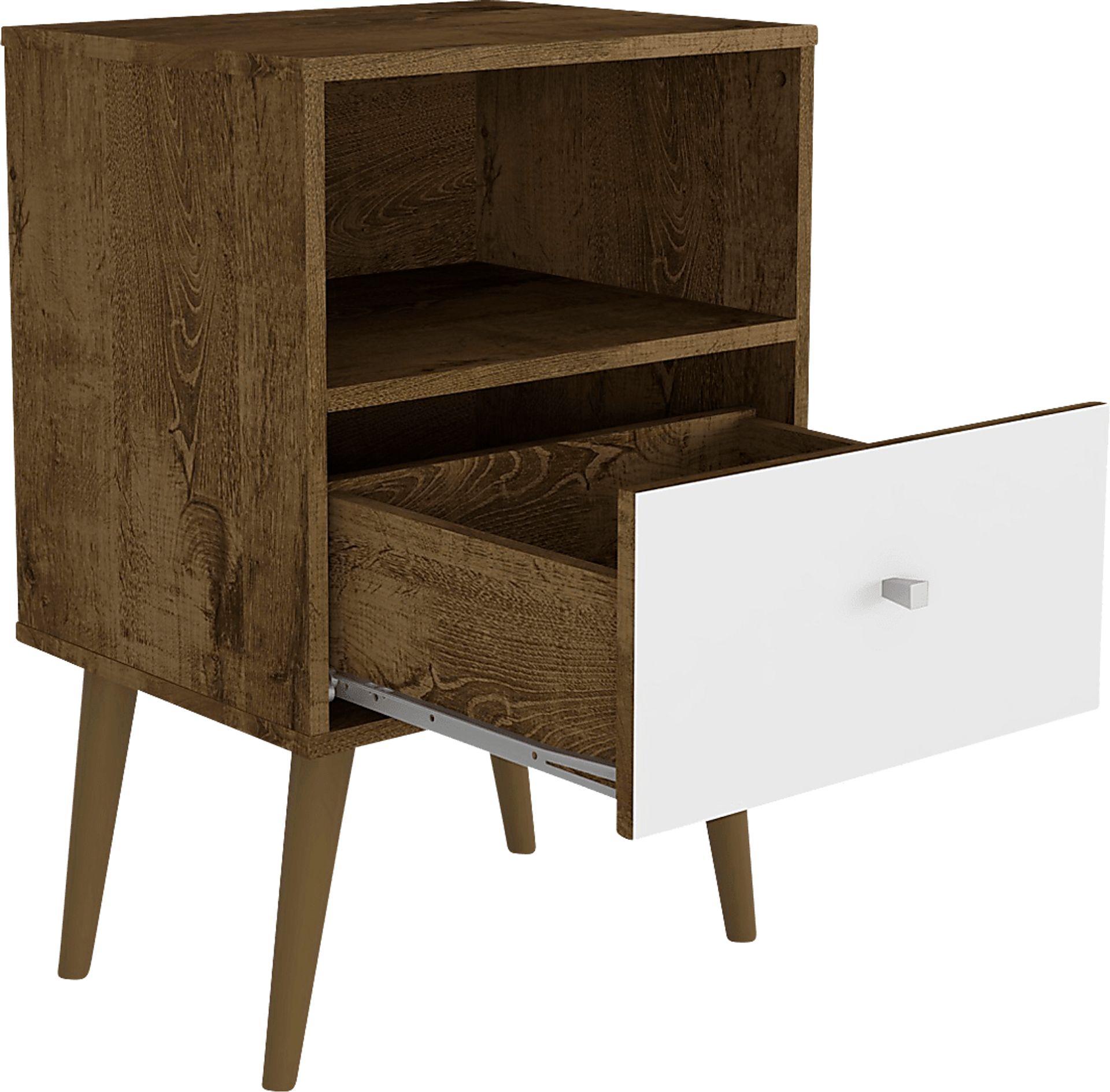 Alamitos IV White Nightstand - Image 4