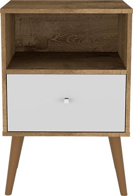 Alamitos IV White Nightstand