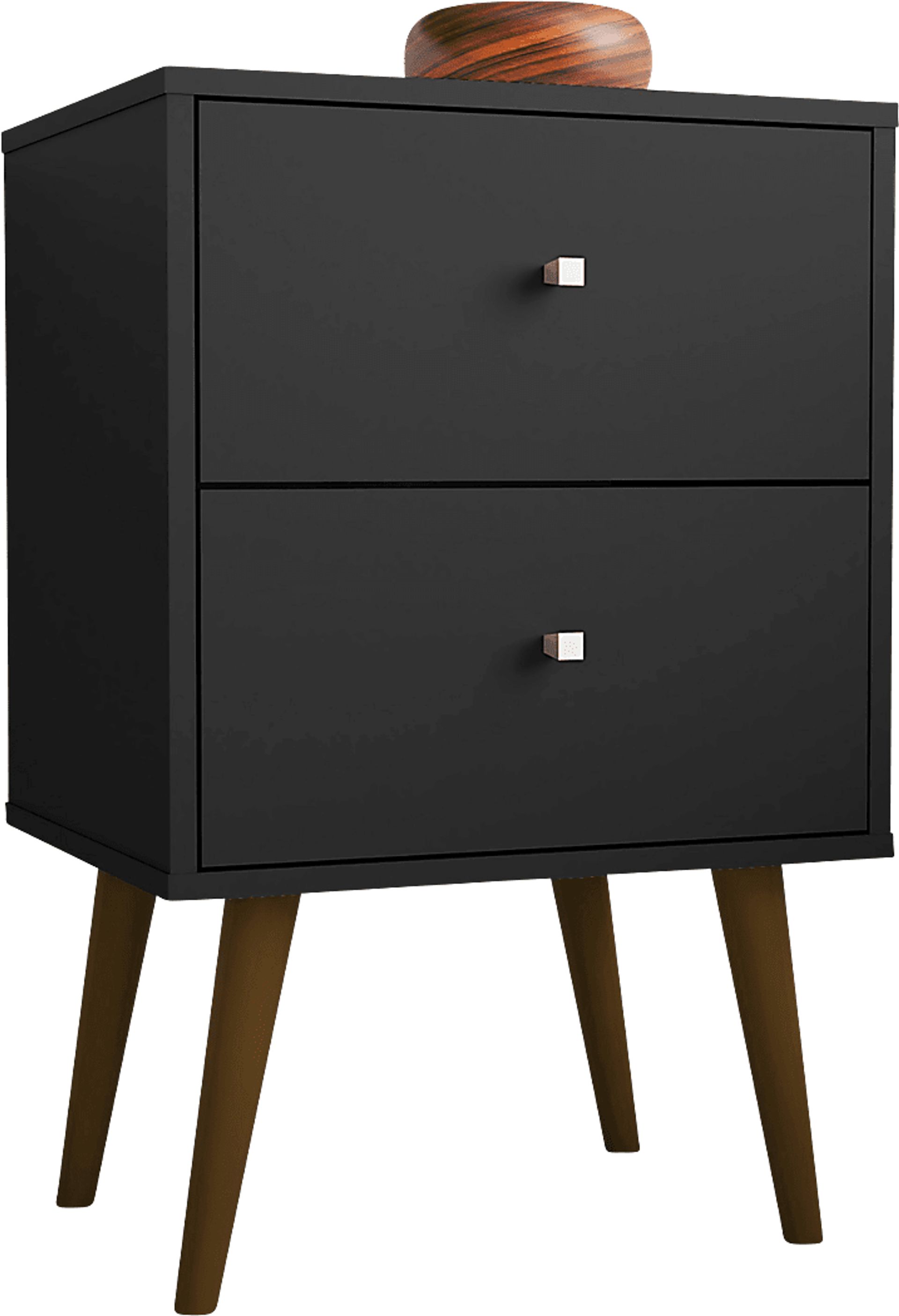 Alamitos V Black Nightstand - Image 3