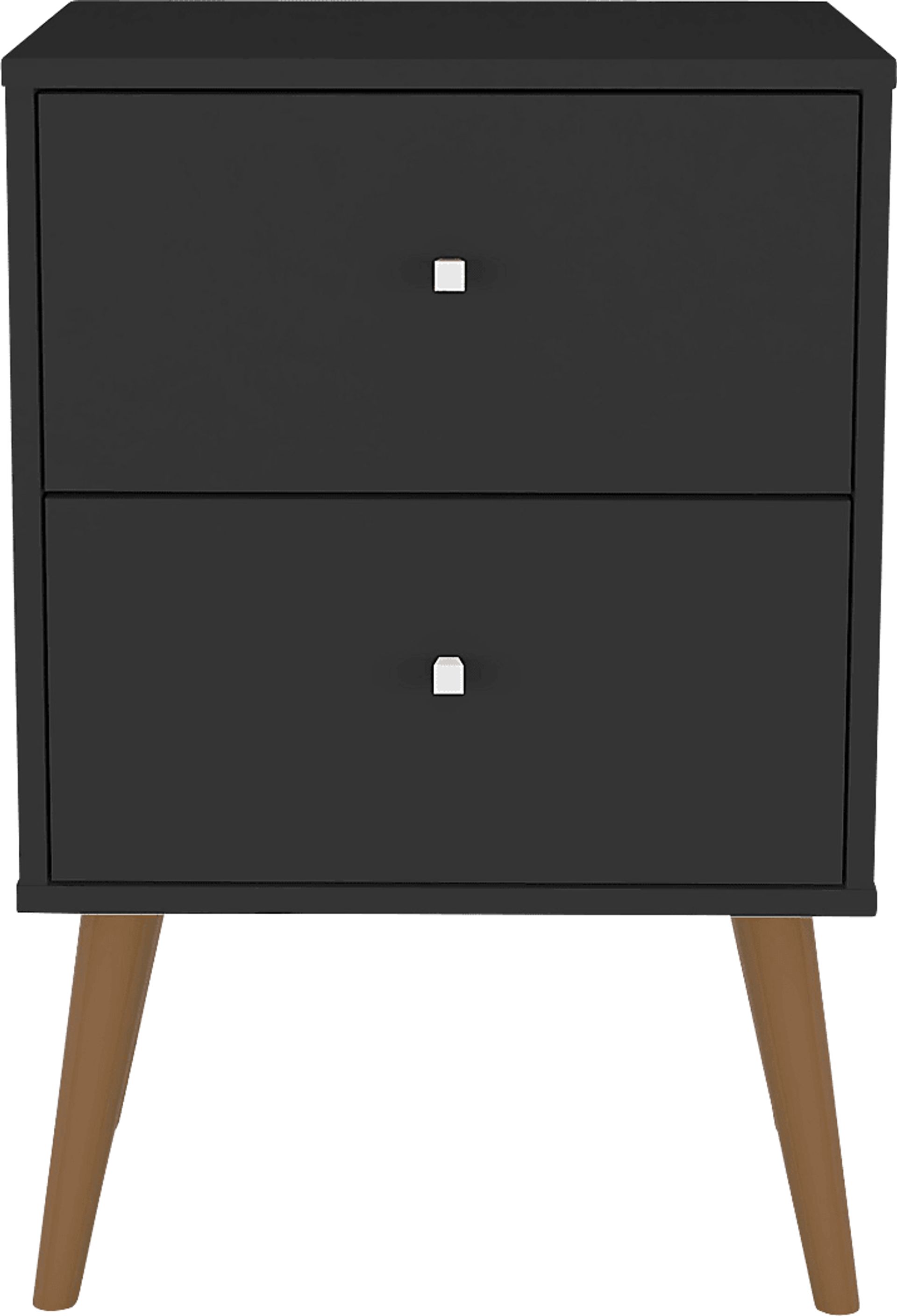 Alamitos V Black Nightstand - Image 1