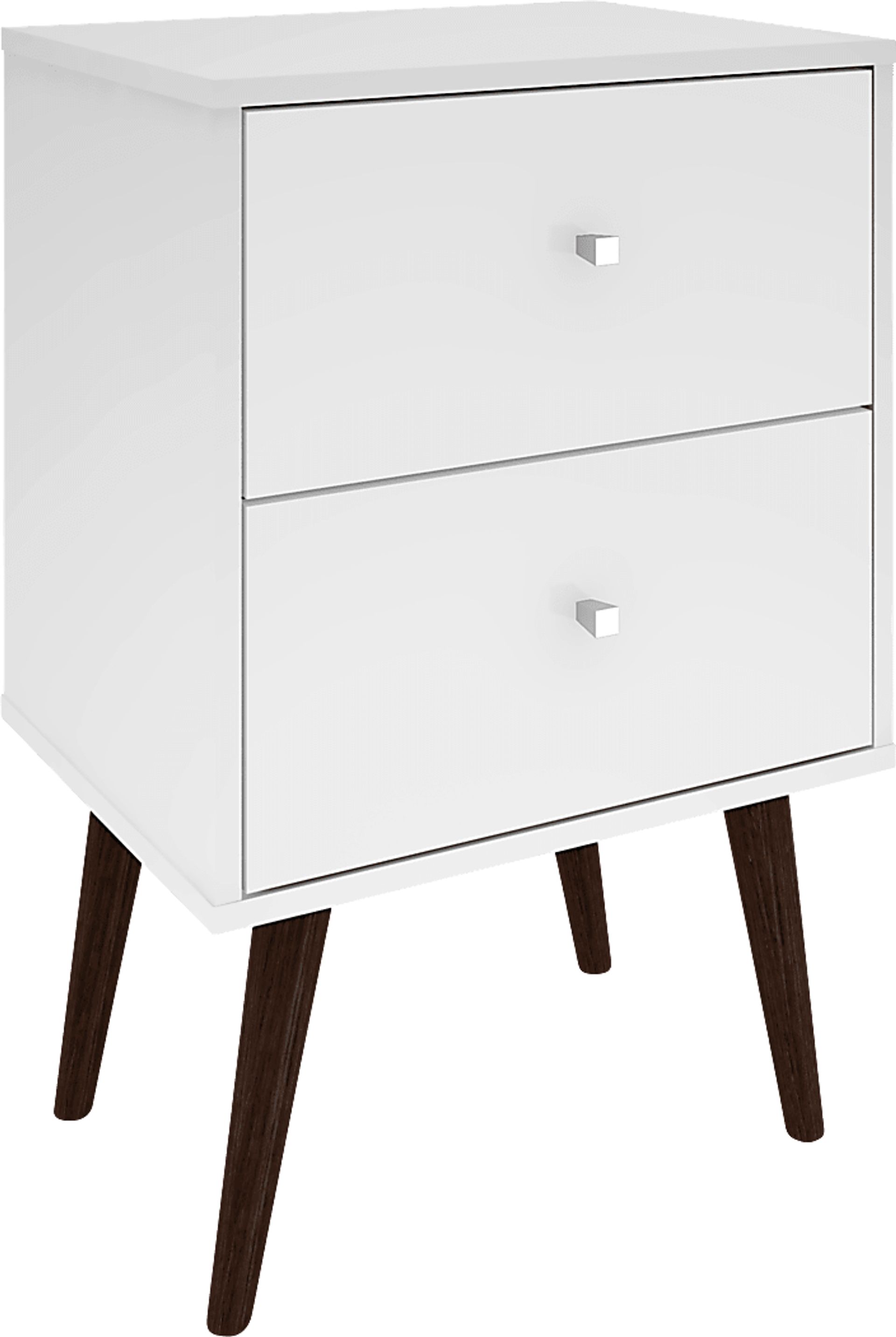 Alamitos V White Nightstand - Image 1