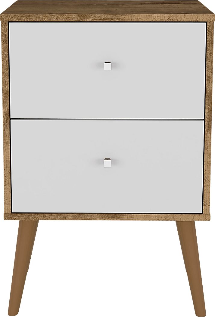 Alamitos VI White Nightstand