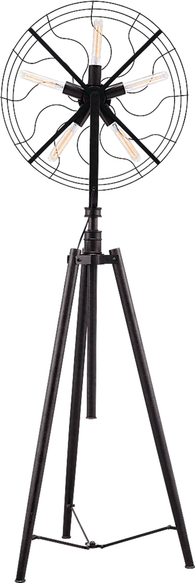 Alamosa Bay Gray Floor Lamp - Thumbnail - Image 1