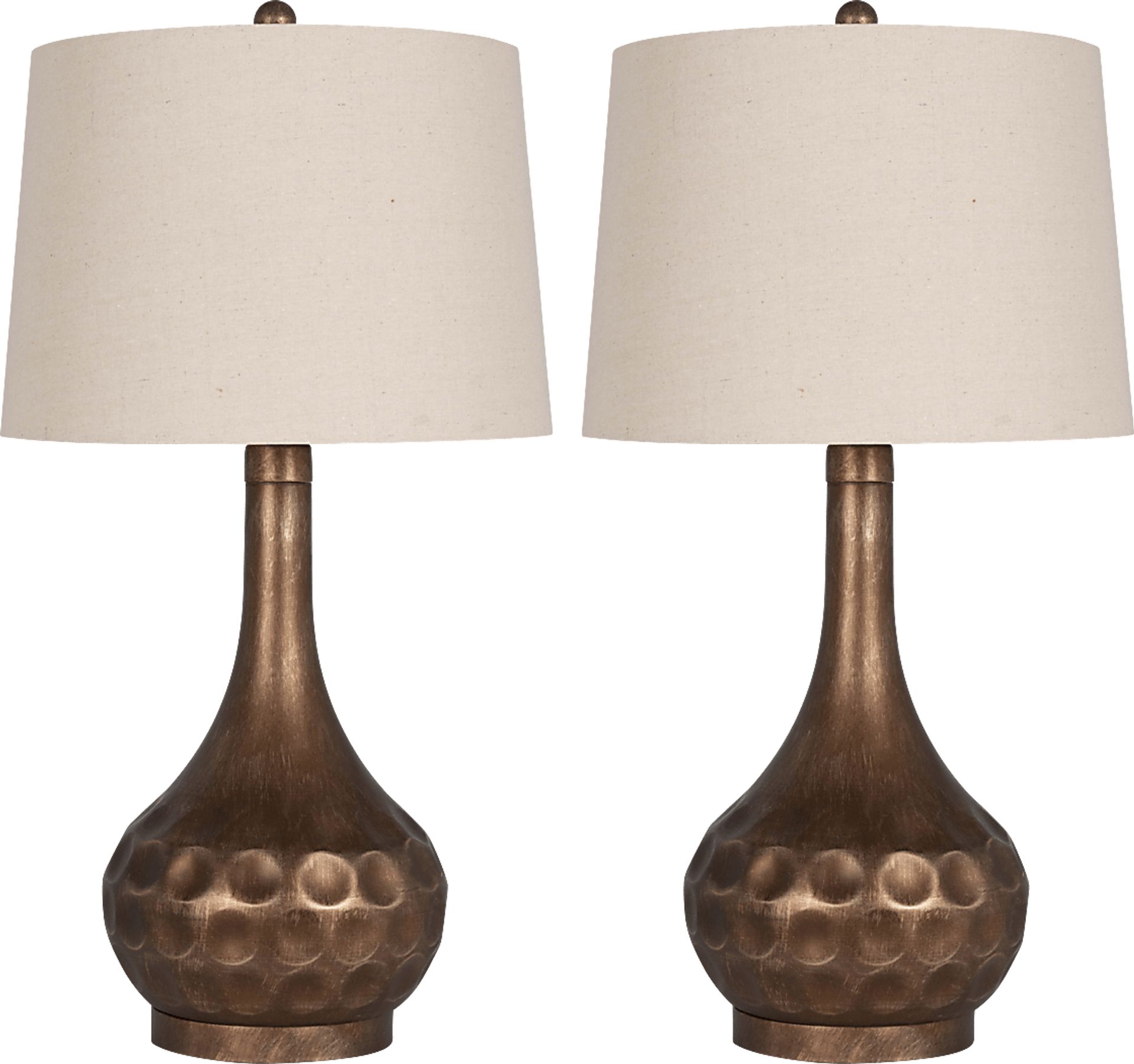 Alamosa Lane Copper Lamp, Set of 2 - Image 1