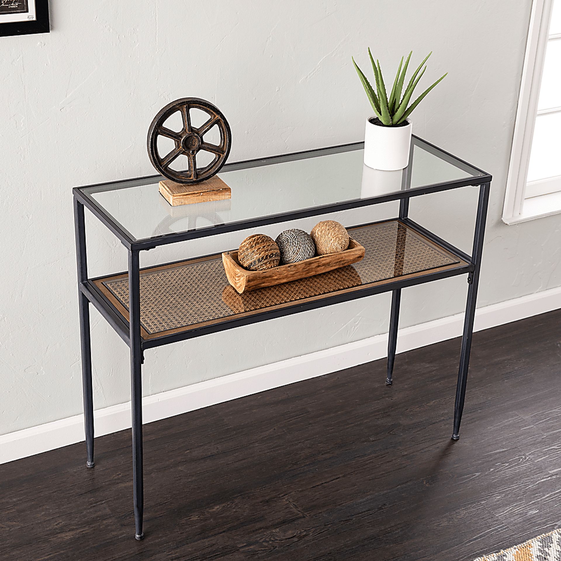 Alamoster Black Sofa Table - Image 2