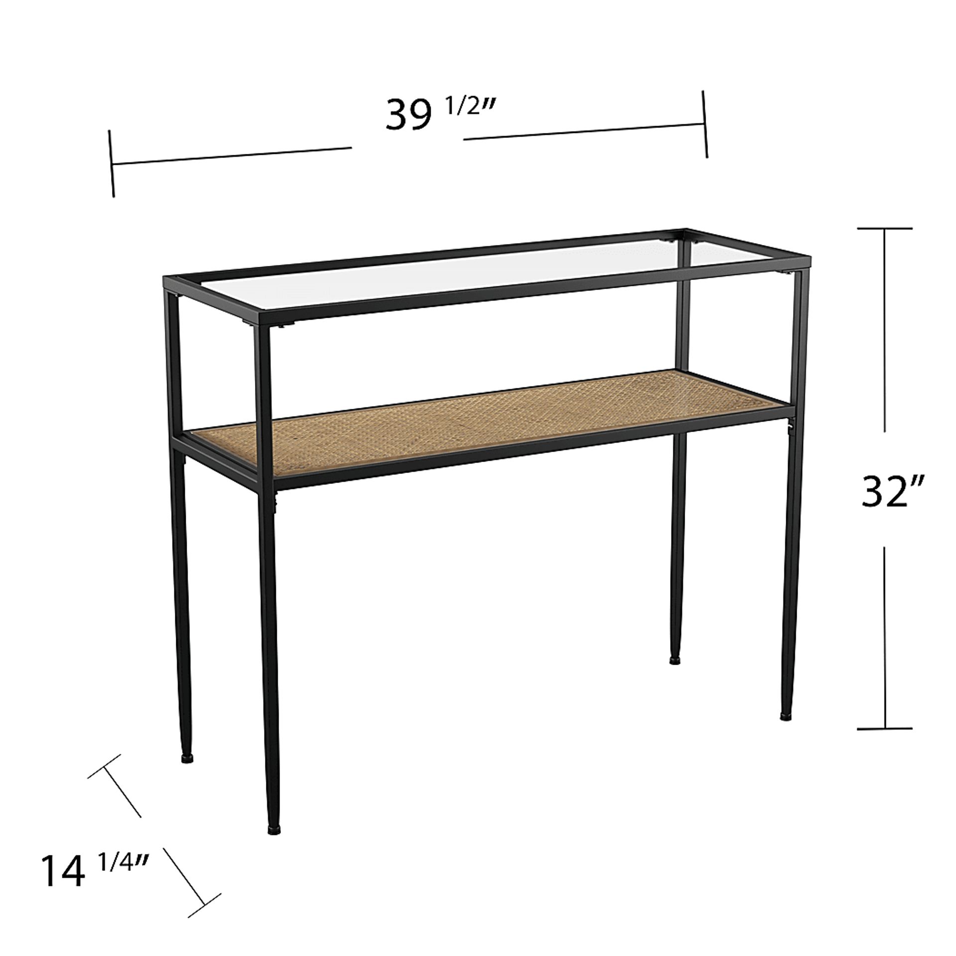 Alamoster Black Sofa Table - Image 9