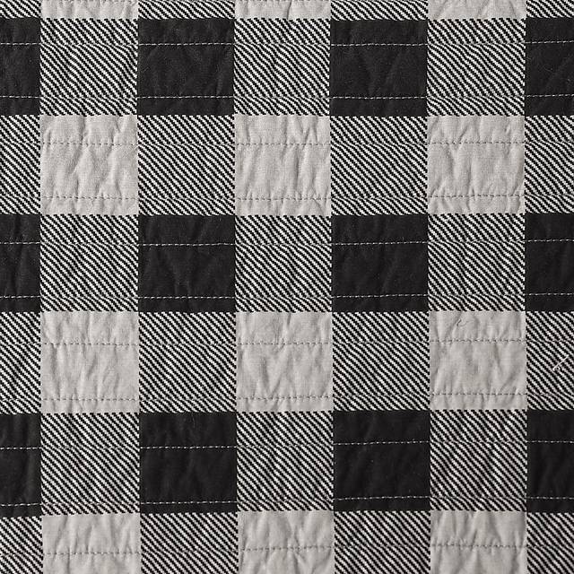 Alando Gray 3 Pc Queen Quilt Set - Thumbnail - Image 4