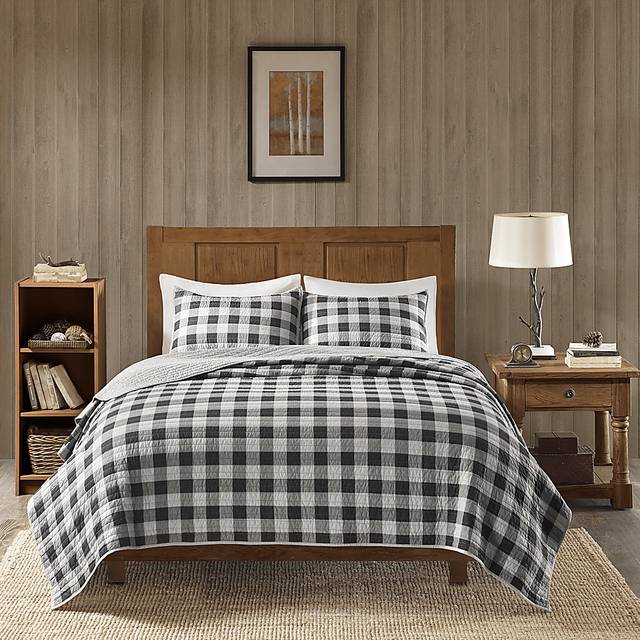 Alando Gray 3 Pc Queen Quilt Set - Thumbnail - Image 1