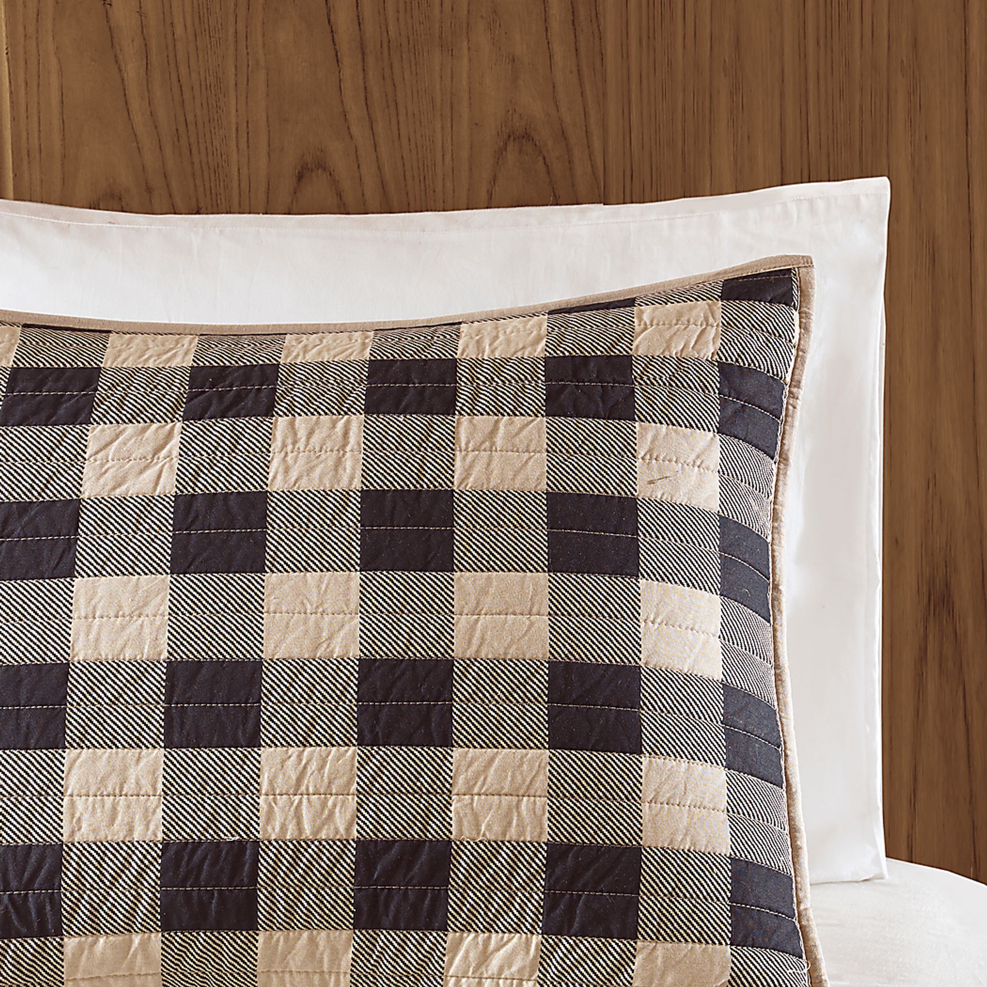 Alando Tan 3 Pc King Quilt Set - Image 3
