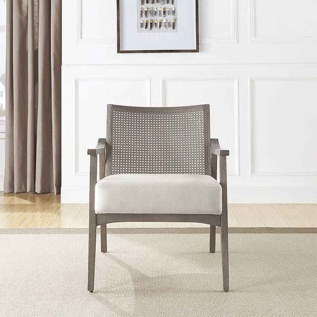 Alanios Gray Accent Chair - Thumbnail - Image 3