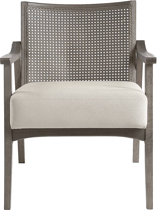 Alanios Gray Accent Chair - Thumbnail - Image 4