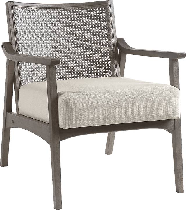 Alanios Gray Accent Chair - Thumbnail - Image 1