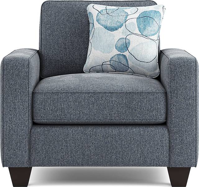 Alanis Bay Blue Chair - Thumbnail - Image 2