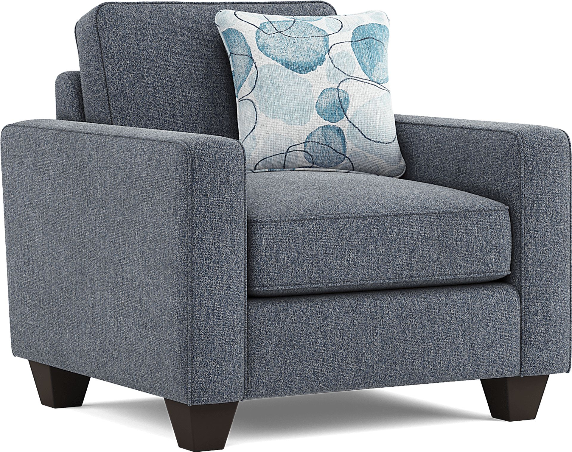 Alanis Bay Blue Chair - Image 1
