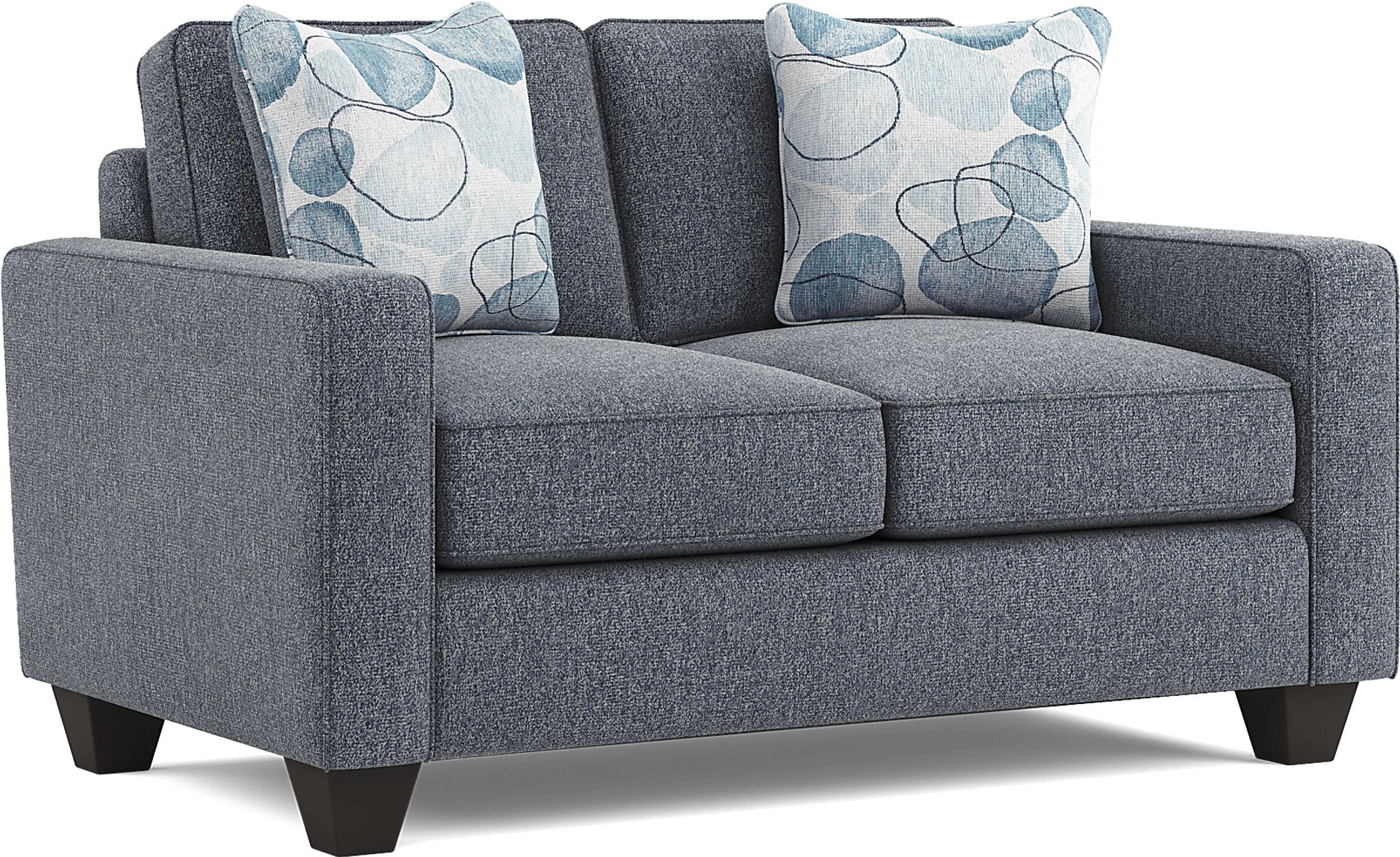 Alanis Bay Blue 2 Pc Living Room - Image 9