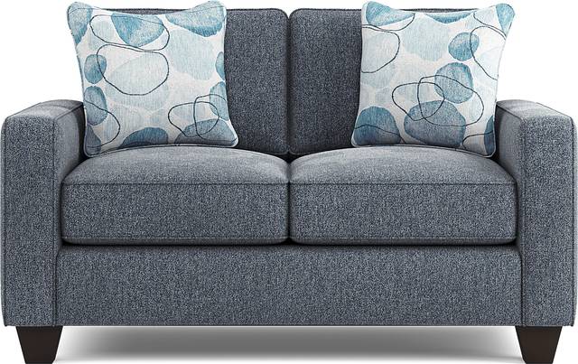 Alanis Bay Blue 5 Pc Living Room - Thumbnail - Image 7