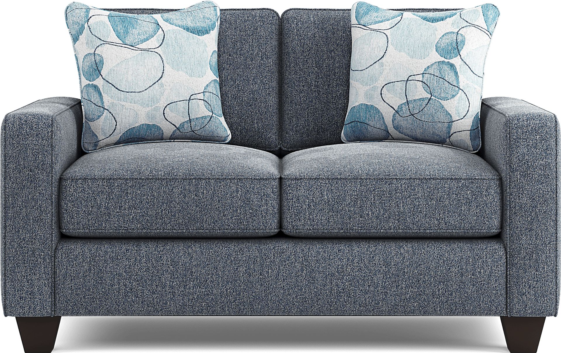 Alanis Bay Blue 5 Pc Living Room - Image 7