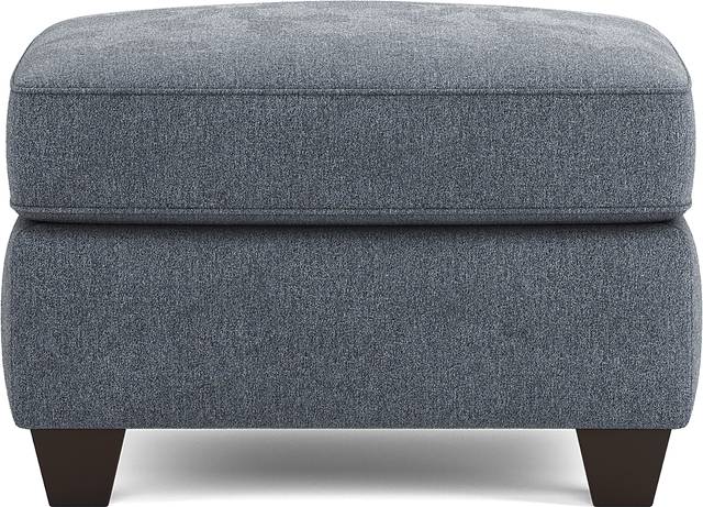 Alanis Bay Blue Ottoman - Thumbnail - Image 2