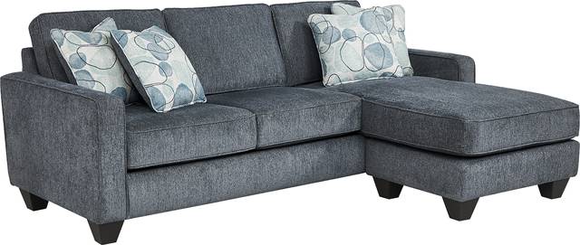 Alanis Bay Blue Sleeper Chaise - Thumbnail - Image 3