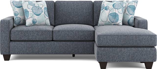Alanis Bay Blue 4 Pc Living Room - Thumbnail - Image 3