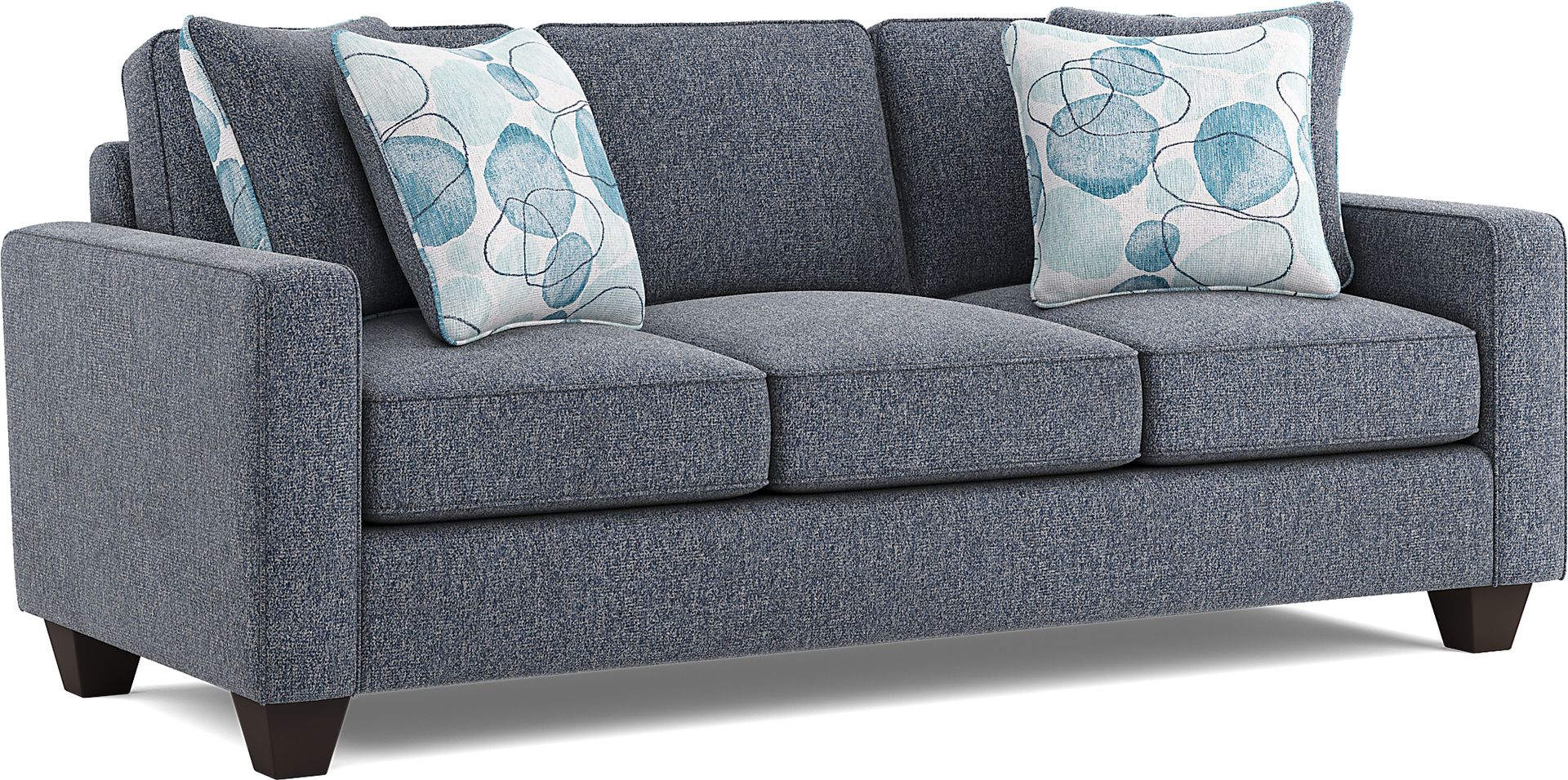 Alanis Bay Blue Sofa - Image 2