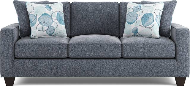 Alanis Bay Blue Sofa - Thumbnail - Image 1