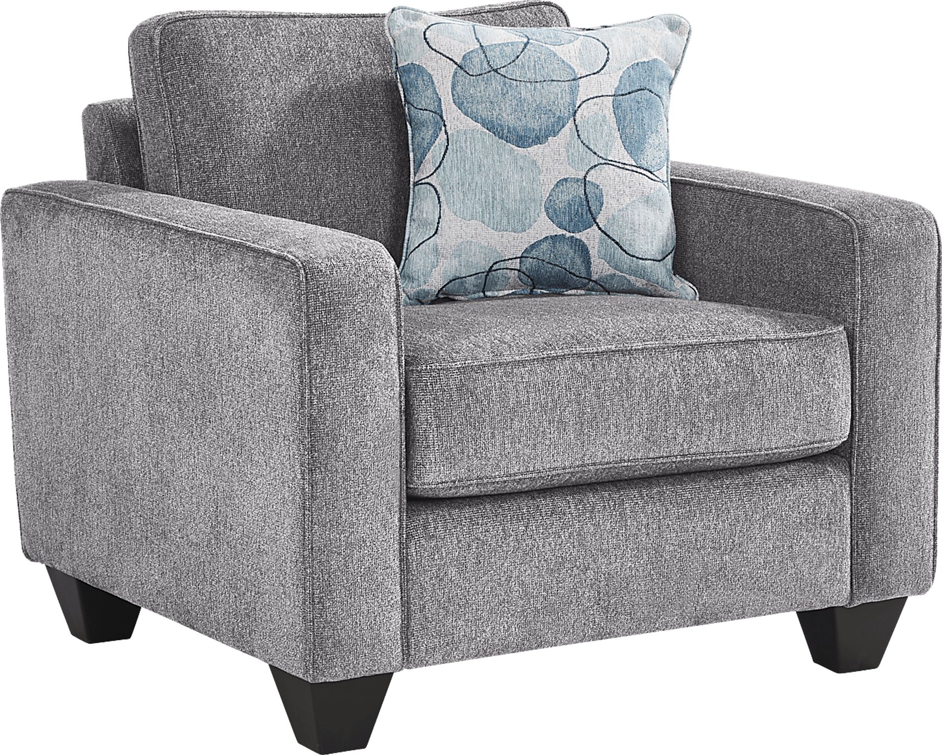 Alanis Bay Gray Chair - Image 1