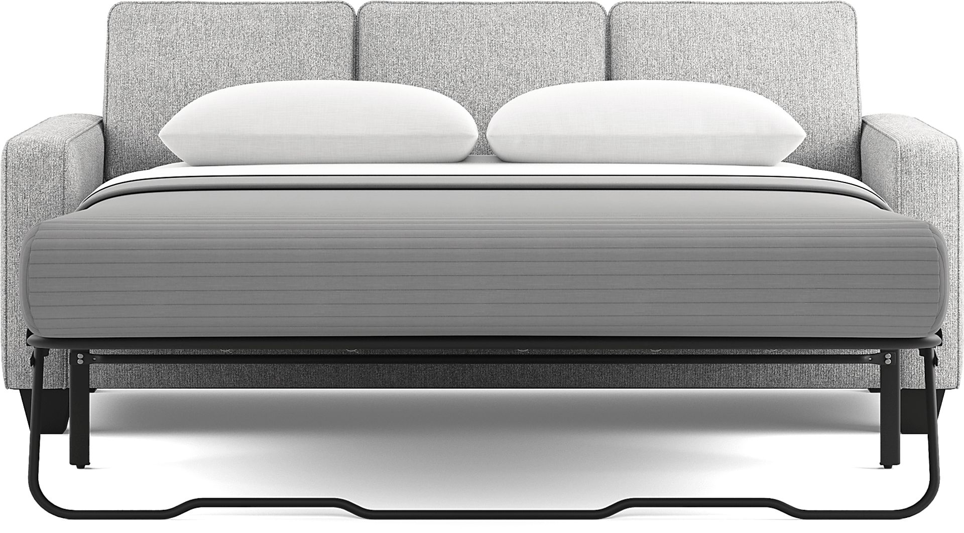 Alanis Bay Gray Woven Premium Sleeper Sofa Rooms to Go