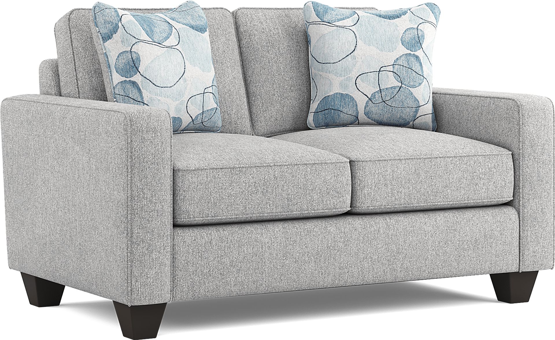 Alanis Bay Gray 7 Pc Living Room with Sleeper Sofa - Image 10