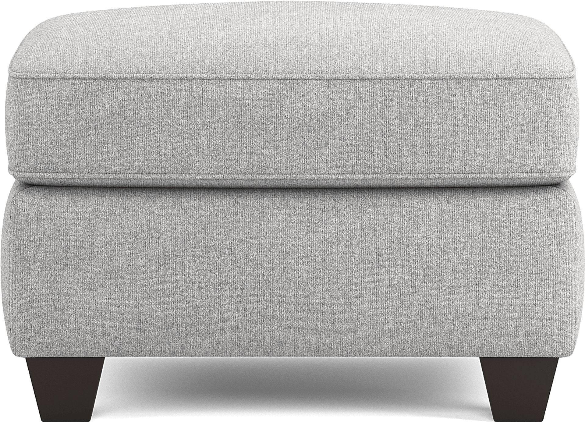 Alanis Bay Gray Ottoman - Image 2