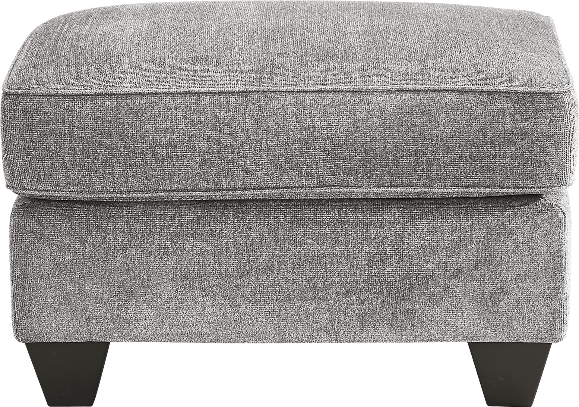 Alanis Bay Gray Ottoman - Image 2