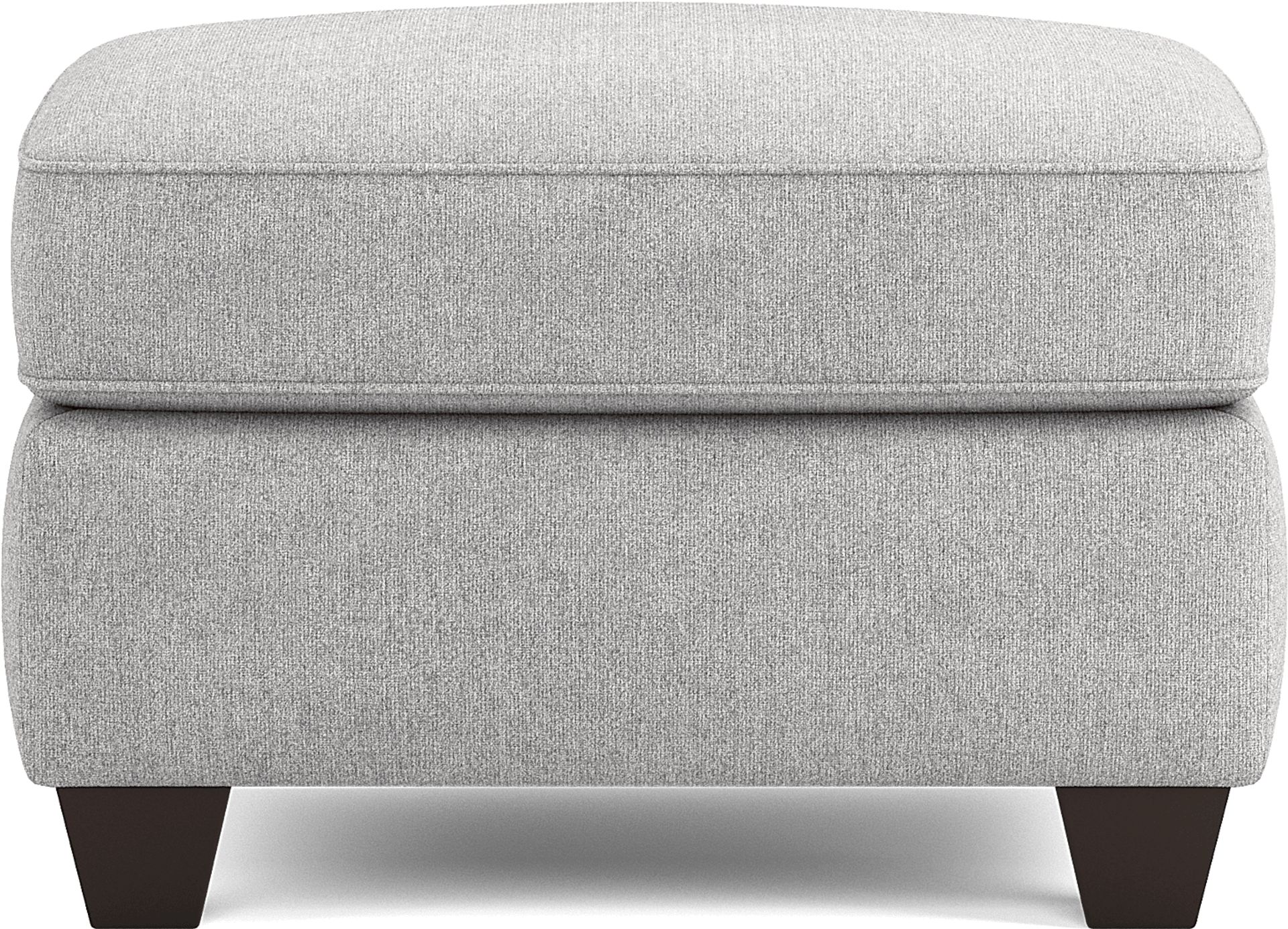 Alanis Bay Gray Ottoman - Image 2