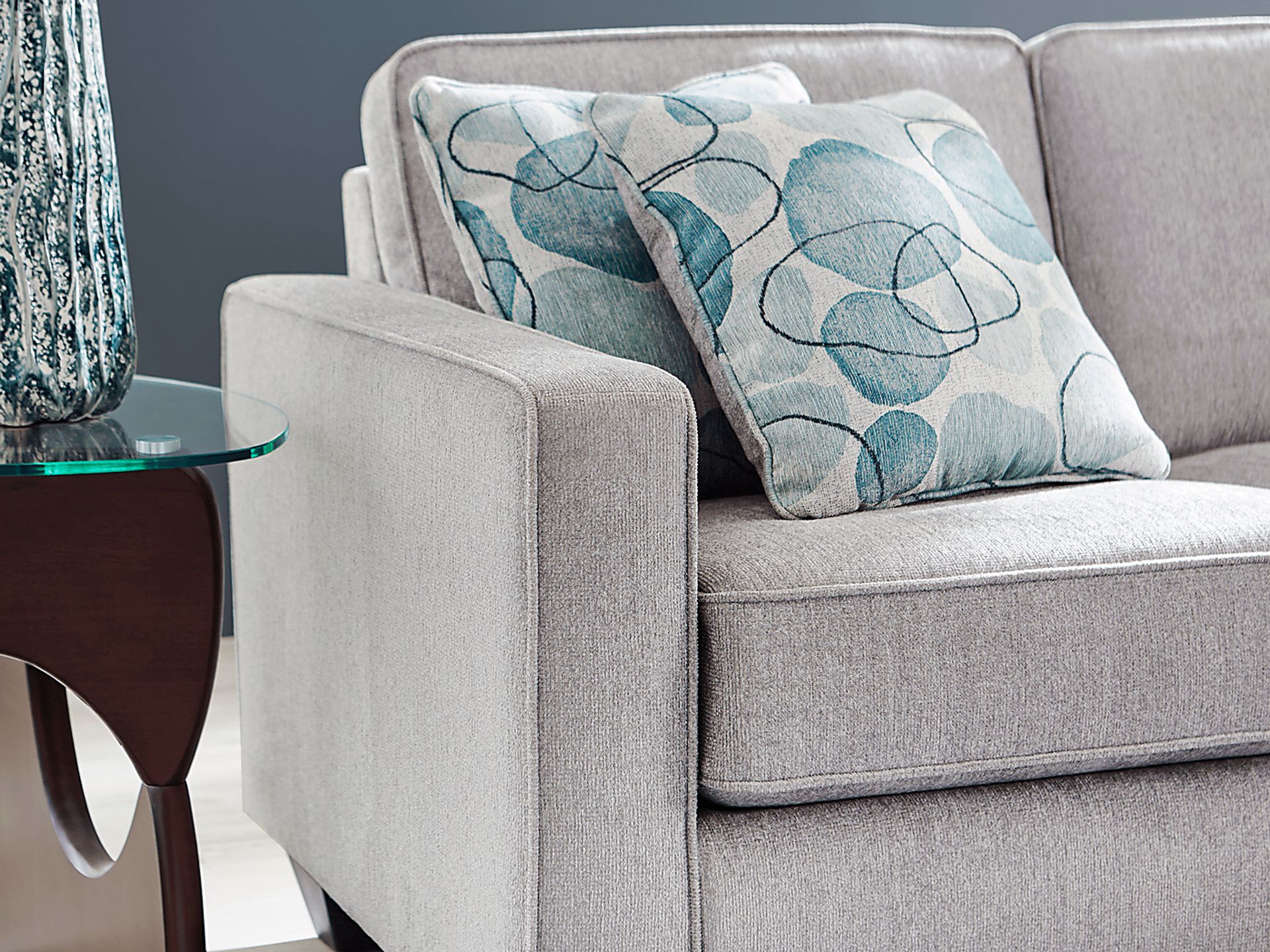 Alanis Bay Gray Sleeper Chaise - Image 3