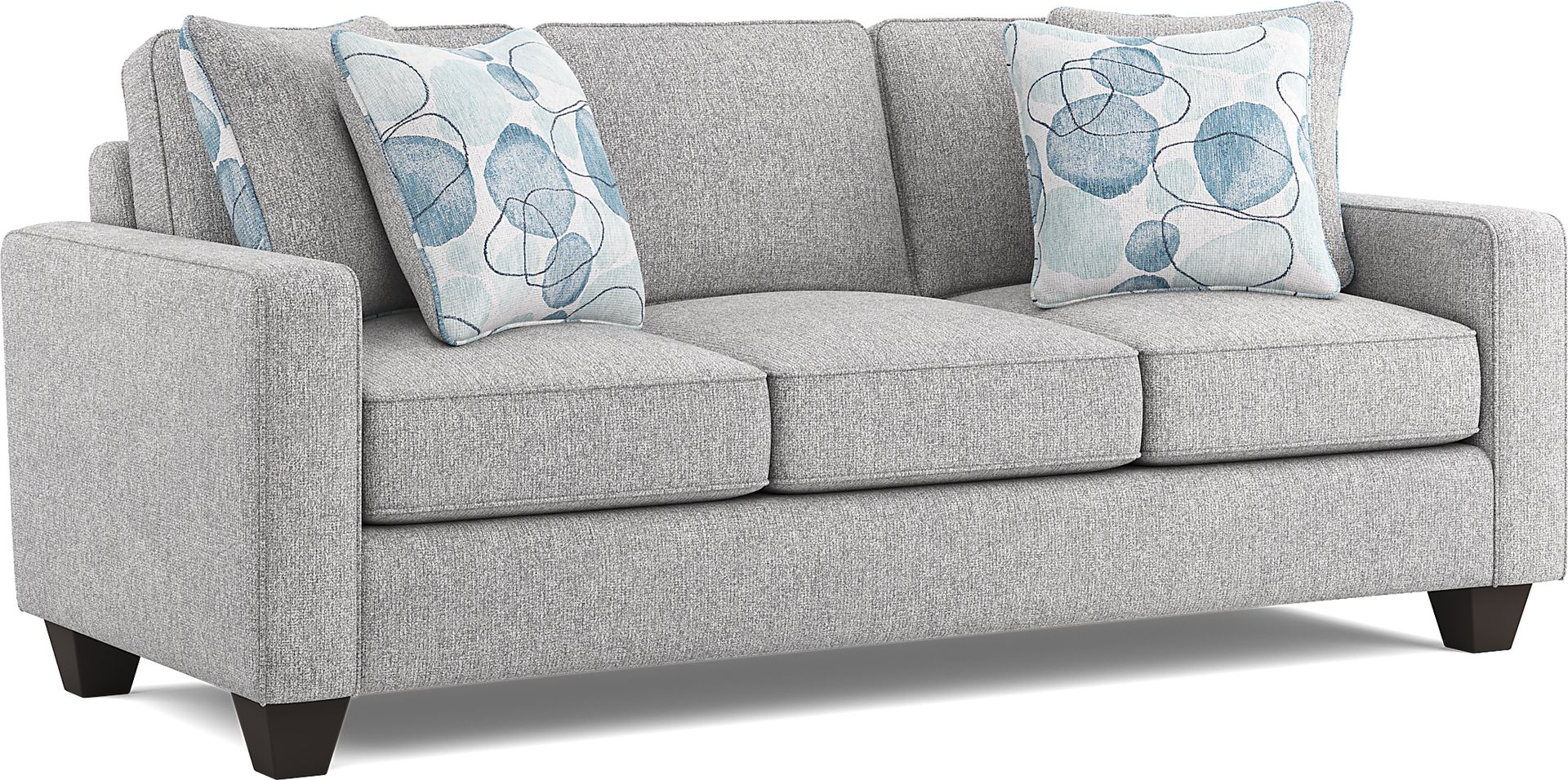 Alanis Bay Gray 7 Pc Living Room with Sleeper Sofa - Image 4