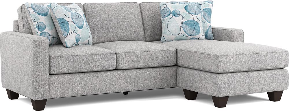 Alanis Bay Gray Sofa Chaise
