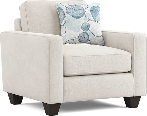 Alanis Bay White Chair